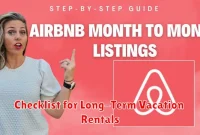 Checklist for Long-Term Vacation Rentals