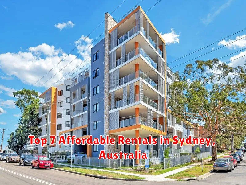 Top 7 Affordable Rentals in Sydney, Australia